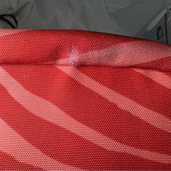 COACH Devin Signature Orange Zebra Print Large Shoulder Bag #F24022 - Picture 10 of 16